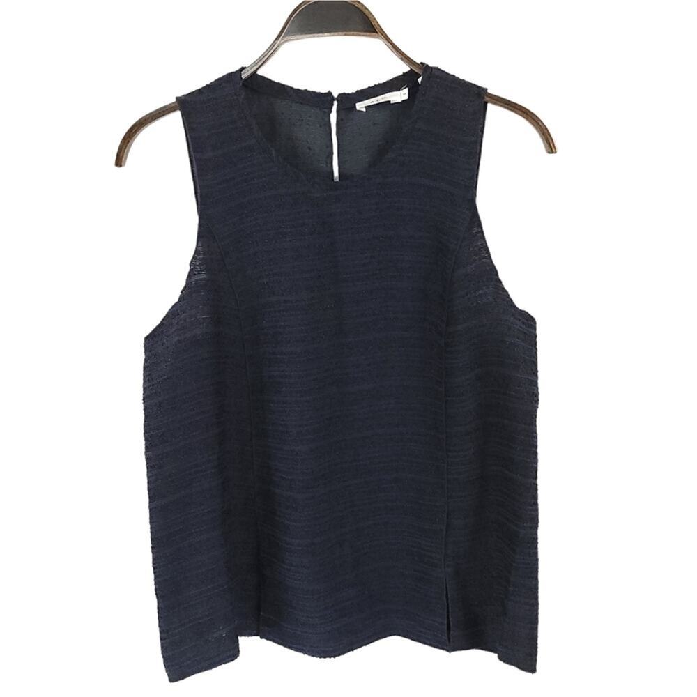 A.LC. Silk Blend Sleeveless Blouse